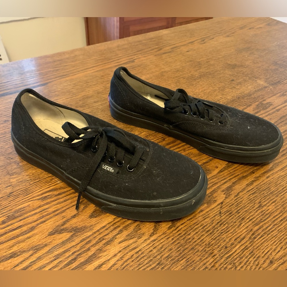 Vans. Worn once.